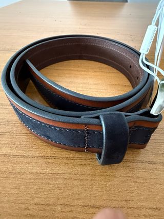 Cinturón Olimpo Hombre Negro/Marrón Nuevo