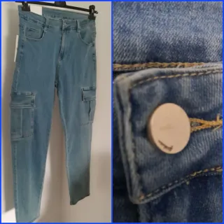 Jeans Eilous Cargo tg 42 Nuovo