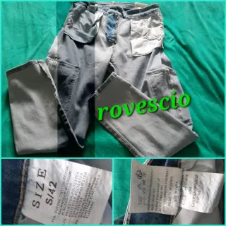 Jeans Eilous Cargo tg 42 Nuovo