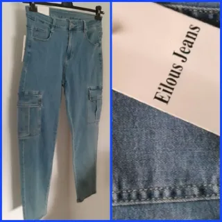 Jeans Eilous Cargo tg 42 Nuovo
