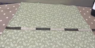 Camisón verde y blanco