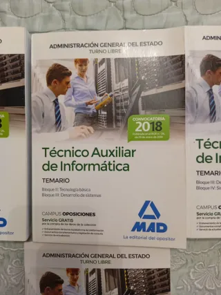 Libros oposicion Tec. Aux informática