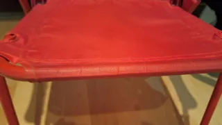 Silla infantil camping mariquita