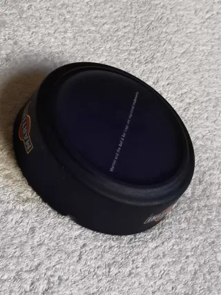 "MARTINI" CENICERO REDONDO AZUL COBALTO AÑOS 70