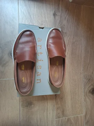 Mocasines Clarks Bratton Marrones Hombre.