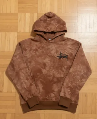 Sudadera Stussy Tie-Dye Marrón Talla M