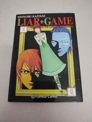 Manga LIAR GAME Planeta Cómic 1 y 6