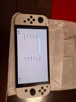 Nintendo Switch OLED Blanca y Negra