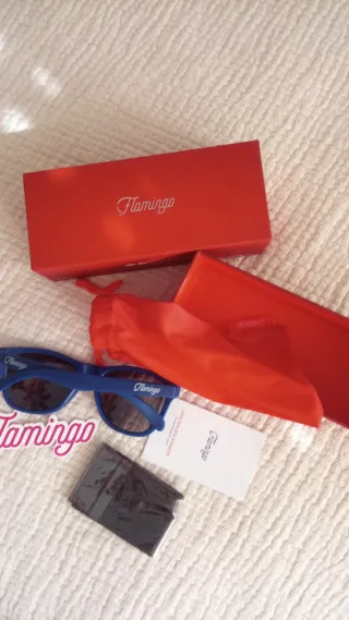 Gafas de sol Flamingo azules y multicolor