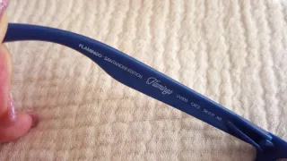 Gafas de sol Flamingo azules y multicolor