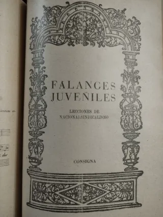 Consigna. Sección Femenina. Falange. 1946.