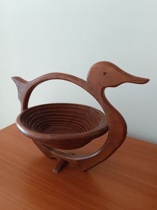 Frutero de madera plegable