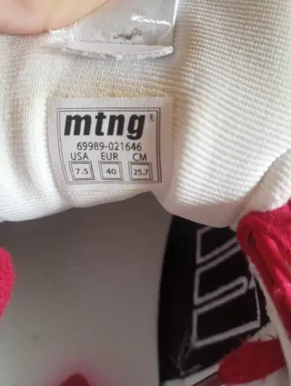 Playeras Mustang Rojas Talla 40