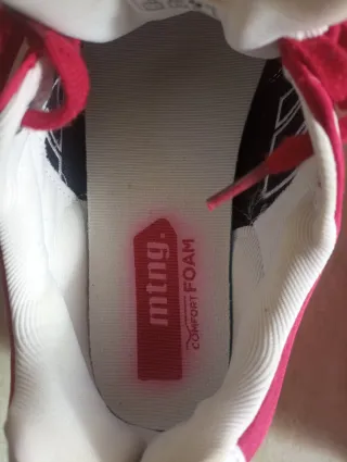 Playeras Mustang Rojas Talla 40