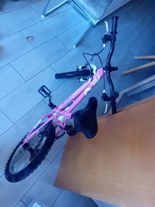 Bicicleta niña rosa DENBIKE