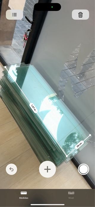 Cristales para estantería o mostrador