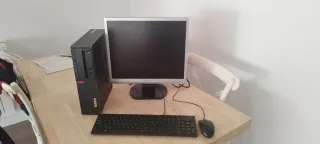 Ordenador Sobremesa Lenovo Negro/Plata