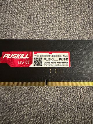 Memória RAM Puskill DDR5 16GB 4800MHz