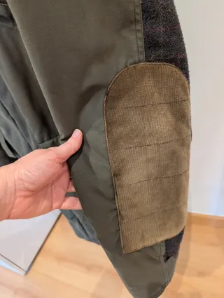 Parka de Mango color verde, Talla XL