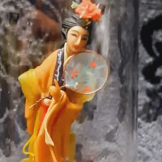 Miniatura Geisha Vintage Rara