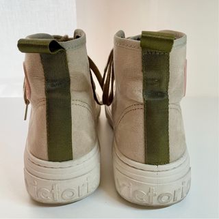 Botines Victoria Abril Beige/Rosa