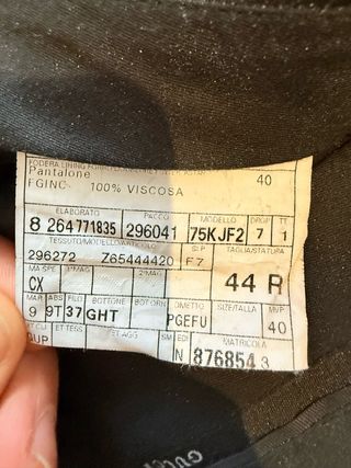 Pantalones Gucci Azul y Negro