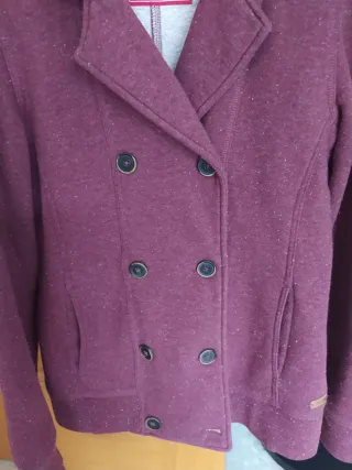 Chaqueta de mujer color granate.Talla M