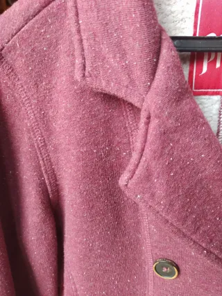 Chaqueta de mujer color granate.Talla M