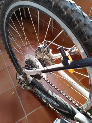 Bicicleta Rockrider Blanca