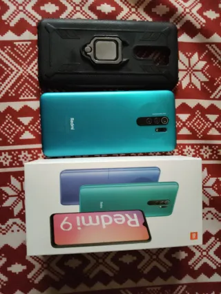 Xiaomi Redmi 9 Negro/Verde