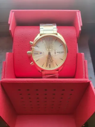 Orologio Diesel Uomo Oro