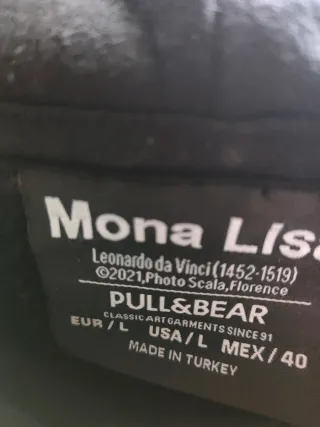 Sudadera Mona Lisa Negra y Azul