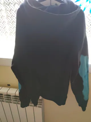 Sudadera Mona Lisa Negra y Azul