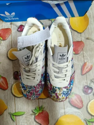 Adidas Zapatillas Flores Beige Multicolor