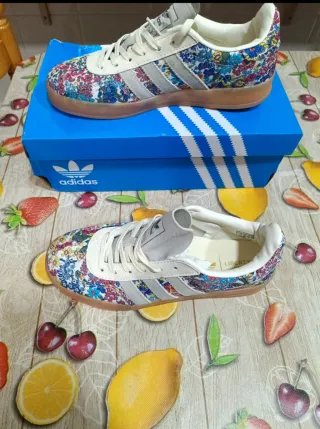 Adidas Zapatillas Flores Beige Multicolor