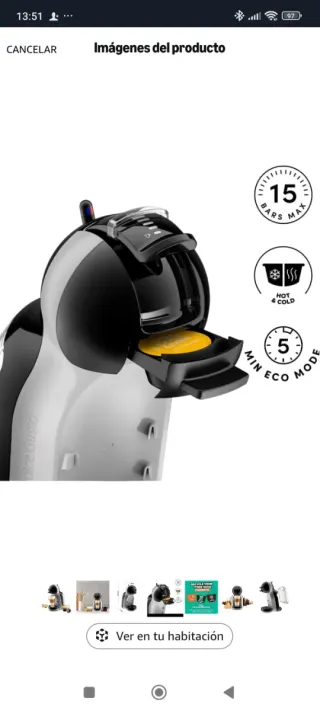 Cafetera DeLonghi Dolce Gusto Mini Me