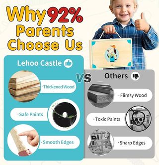 Caja Herramientas Madera Lehoo Castle Montessori