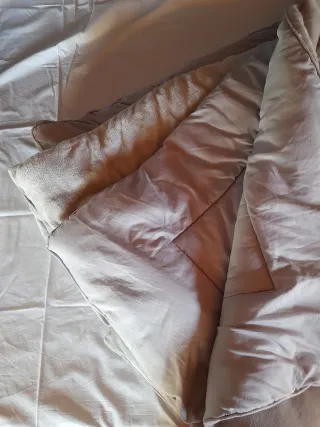 Edredón térmico gris grande 210x220cm