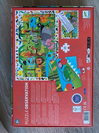 Puzzle Djeco Animales 35 Piezas