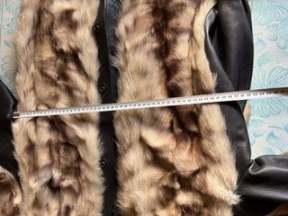 Chaquetón de zorro y piel