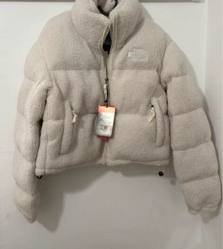 Chaqueta The North Face Beige Borreguito