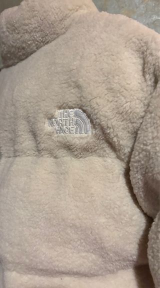 Chaqueta The North Face Beige Borreguito