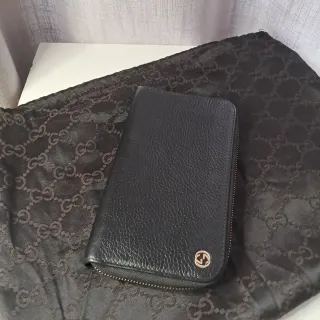 Cartera Gucci Negra Piel