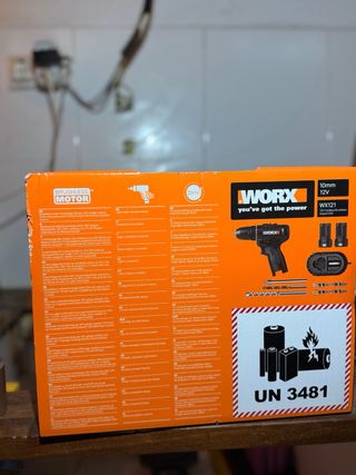Taladro Inalámbrico WORX WX121 12V
