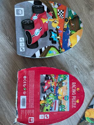 Puzzle Coches 3-4 años 36 piezas