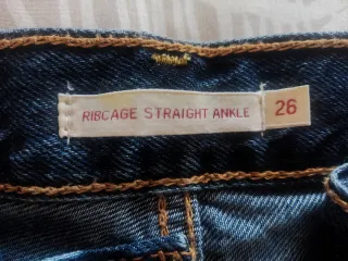 Levis Ribcage Straight Jeans MUJER TALLA w26 L27