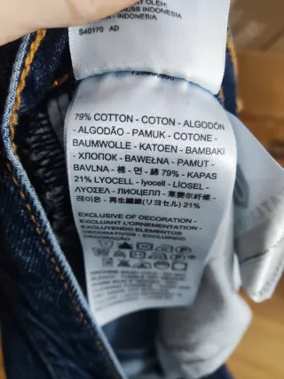 Levis Ribcage Straight Jeans MUJER TALLA w26 L27