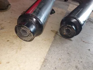 Suzuki GSXF 600 escapes originales años 90