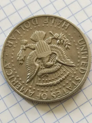 Moneda Coleccionista Kennedy 1977