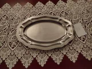Bandeja de acero clásica ajuar